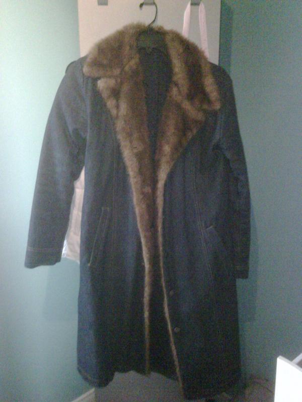 winter coat - fits small-medium $15